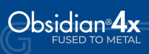 Obsidian 4x Fused to Metal logo